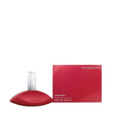 Calvin Klein My Euphoria Eau de Parfum Women's Ambery Floral Perfume With Notes of Blackcurrant Orchid Flamb Black Sesame Vanilla & Woods Long Lasting Fragrance 3.3 Fl Oz (Pack of 1) - Buy Online on GoSupps.com