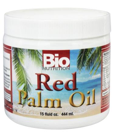 Bio Nutrition Red Palm Tree Oil - 15 fl oz