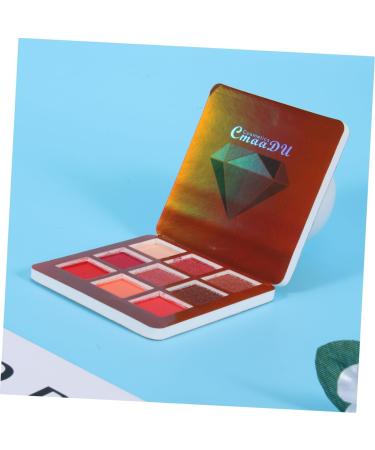 POPETPOP 9 Mattes Metallic Eye Shadow Palettes Makeup Palette Flash 1 count (Pack of 1) Red - Buy Online on GoSupps.com