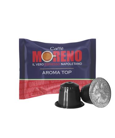 CAFFE' MORENO Moreno coffee maker with 100 high-quality premium blend coffee capsules