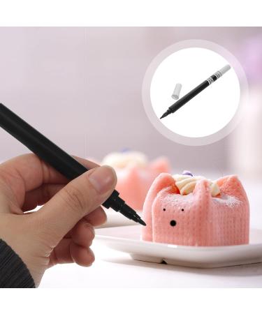 BESTonZON Baking Pigment Pen marker food writer baking coloring pen mark pen food decorating pens macarons cookies cajas para con chocolate food coloring pen set cake plastic - Buy Online on GoSupps.com