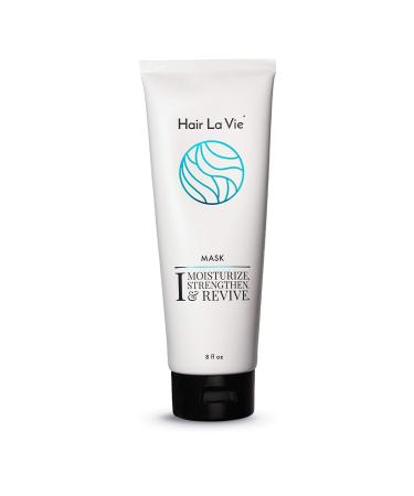 Hair La Vie Hair Mask & Deep Conditioner with Coconut Oil  Argan Oil & Keratin for Curly  Straight  Dry or Heat Damaged