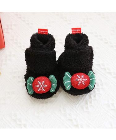 Matt Keely Baby Anti-Slip Soft Sole Winter Boots 12-18 Months Black Style 3 - Buy Online on GoSupps.com