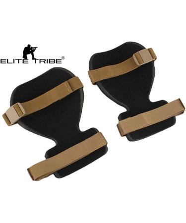 Elite Tribe Arc Style Knee Pads - Military Grade for Airsoft Hunting & Martial Arts - International Shipping Available - Buy Online on GoSupps.com