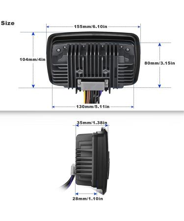Bluetooth Marine Car Stereo Receiver | Waterproof Digital Audio System | FM/AM Radio Antenna for ATV UTV RV UV | Black - Buy Online on GoSupps.com