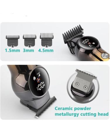 Professional Hair Clipper & Trimmer for Men | Rechargeable Cordless Hair Clippers | Adjustable Hair Trimmer (Black - Buy Online on GoSupps.com