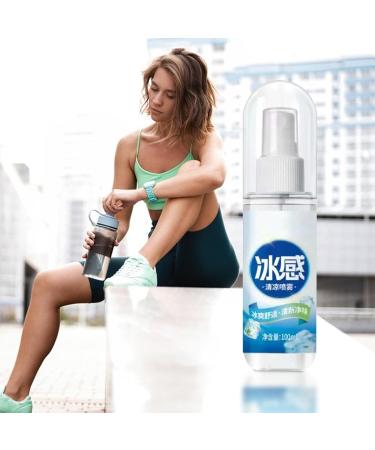 Brume Rafra chissante Pour Temps Chauds | Brume Rafra chissante Hydratante Pour Le Corps - Solution de Soin pour Peau avec Effet Longue Dur e pour Sport Randonn e Sortie Famille Amis 100 Ml B - Buy Online on GoSupps.com
