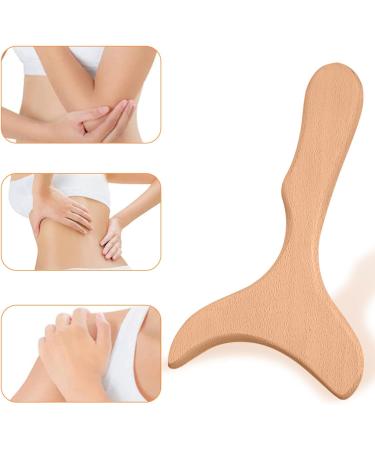 Massage Paddle for Maderotherapy & Lymphatic Drainage | Wooden Gua Sha Board & Trigger Massage Tool - Buy Online on GoSupps.com