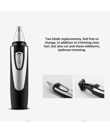 Buy 2-in-1 Cordless Ear & Nose Hair Trimmer - Dual Edge Blades for Facial Hair | International Shipping Available - Buy Online on GoSupps.com