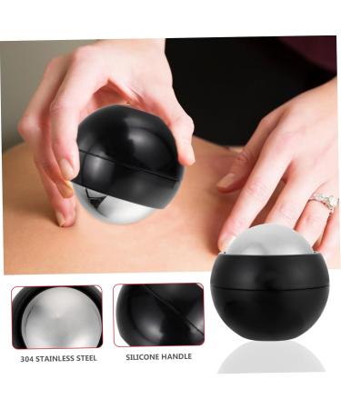 Buy Healvian 5-St Hand Massage Ball | Professional Stainless Steel Ice Roller for Yoga & Fitness - International Shipping - Buy Online on GoSupps.com