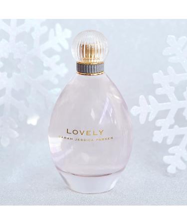 SJP Lovely Eau de Parfum Spray for Women - Sweet Floral Musky Fragrance with Mandarin, Bergamot, Apple, and Cedarwood Notes - Long Lasting Scent - 3.4 oz - Buy Online on GoSupps.com