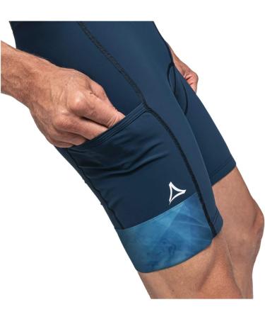 Sch ffel Men's Cycling Pants | Skin Pants Solo Bib 4H 54 in Blue | International Shipping Available - Buy Online on GoSupps.com