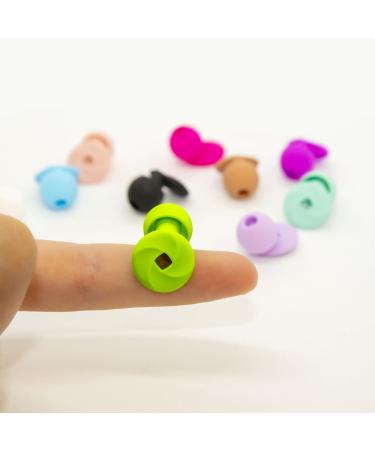 Buy Ultra Soft Grass Green Ear Plugs for Sleeping - Multi-Sized & Comfortable | International Shipping Available - Buy Online on GoSupps.com