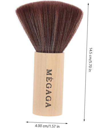 minkissy Record Cleaning Brush Face Makeup Foundation Makeup Make up Blending Highlighter Makeup Brush Face Wooden Handle Mix Miss Blush Brush - Buy Online on GoSupps.com