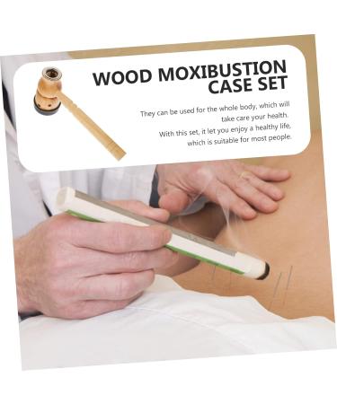 Solustroen Moxibustion Box - Smoke-Free Wellness Gift Set | Moxa Stick & Scalding Protection Case for Moxibustion Burner - Buy Online on GoSupps.com
