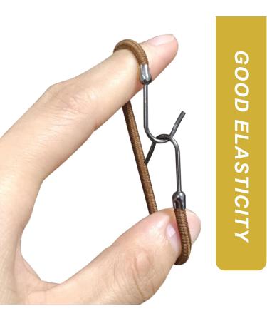 EUPSIIU 21 Elastic Hook Hair Tie Ponytail Hooks Hair Clips Bungee Hair Ties Rubber Bands with Hooks Hair Bungee Cords Ponytail Holders Hair Accessories for All Hair Types (Multicolor) - Buy Online on GoSupps.com