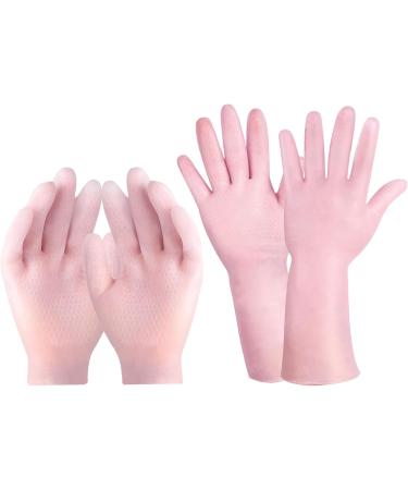 Moisturizing Gloves Overnight 2 Pairs Non-Slip Palm Elastic Lotion Gloves Size Waterproof Gloves for Dry Hands Chapped Skin Moisturizing Gloves - Buy Online on GoSupps.com