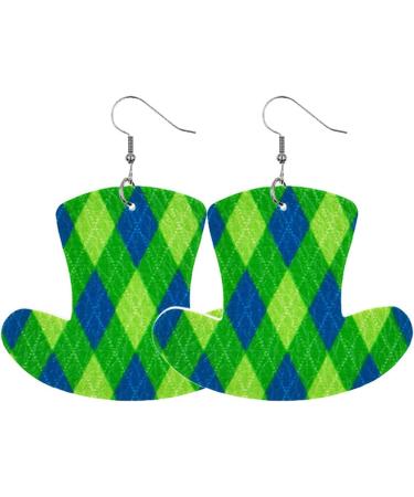 Feyley Earrings | 8 Pairs of Hat-Shaped Dangle Earrings | Perfect Women's Jewelry Gift for St. Patrick's Day - Buy Online on GoSupps.com