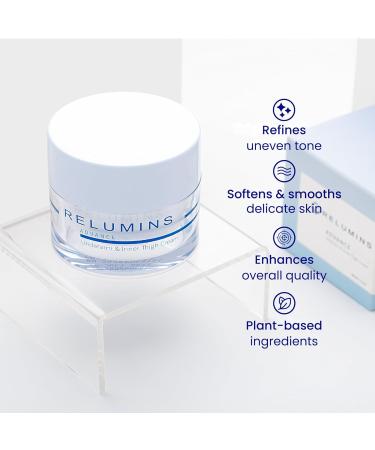 Relumins Underarm & Inner Thigh Moisturizing Cream Self-Care Hydrating & Smoothing Cream for Underarms Elbows Knees Bikini Line & Intimate Skin Daily Use 50g x 3 Jars - Buy Online on GoSupps.com