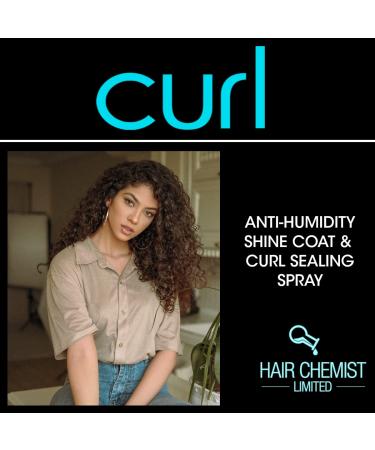 Hair Chemist CURL Anti Humidity Shine Coat & Curl Sealing Spray 8 oz. (Pack of 2) - Buy Online on GoSupps.com