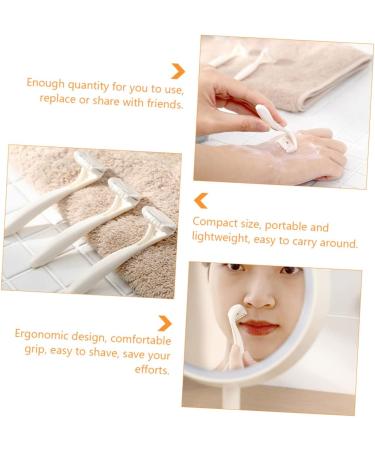 Fomiyes 3-St Razor - Professional Hair Removal Tool for Women | Rustproof Stainless Steel Face & Body Shaver - Buy Online on GoSupps.com