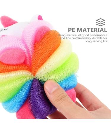 Kisangel Bath Cleaning Scrubbers - 2pcs Cute Baby Bath Balls & Exfoliating Tools for Kids - Buy Online on GoSupps.com