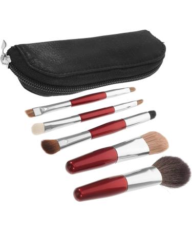 Beavorty 2 Sets makeup brush with bag makeup brush for makeup handle cosmetics brush eyeshadow blush brush loose products aluminum tube face - Buy Online on GoSupps.com