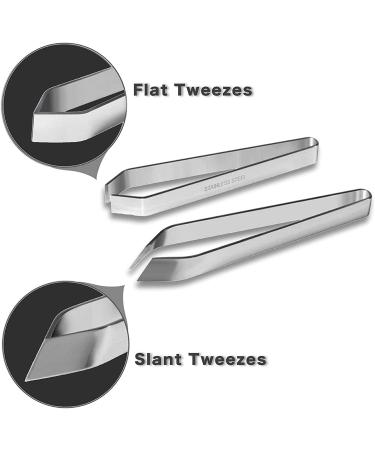 Tanmivvy Stainless Steel Fish Bone Tweezers Set - Kitchen Deboning Tool for Salmon and Sea Bass - Buy Online on GoSupps.com