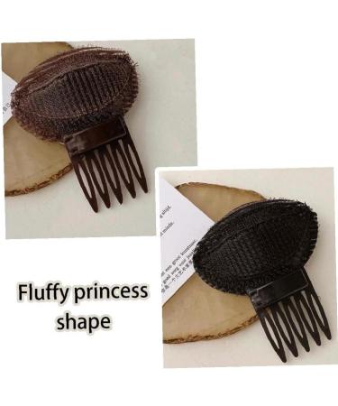 Pinicecore 2 Parts Puff Hair Head Cushion - Invisible Fluffy Hair Pillow for Princess Style - Black - Buy Online on GoSupps.com
