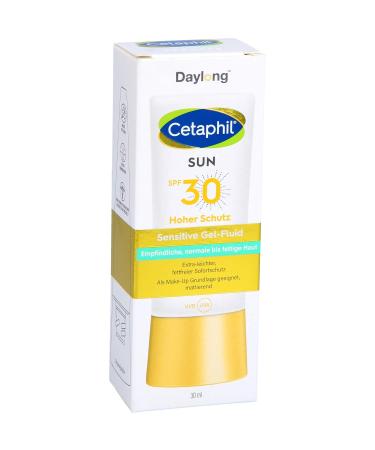 Cetaphil Sun Daylong SPF 30 Sensitive Gel-Fluid Face - Best Sunscreen for Sensitive Skin | International Shipping Available - Buy Online on GoSupps.com