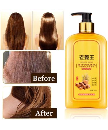 Ginaday Instant Ginger Hair Regrowth Shampoo 17.6oz - Hair Growth & Anti-Hair Loss Care - 500ml - Buy Online on GoSupps.com