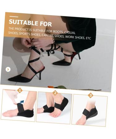 FOMIYES Heel Protector - Cushioned Inserts & Covers for High Heels | Breathable Protective Heel Pads | Shoe Grips for All Day Comfort - Buy Online on GoSupps.com