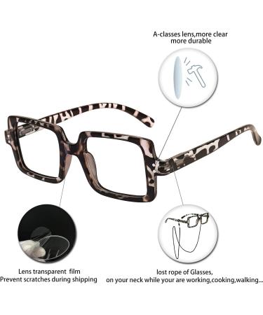 OCCI CHIARI Women's Reading Glasses 3.5 - Stylish Nerd Frames | Available in Multiple Strengths (1.0 to 6.0) - International Shipping - Buy Online on GoSupps.com