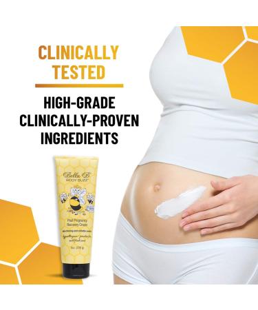 BELLA B Body Buzz Cream - Cellulite Firming & Moisturizing Cream 8 oz - Pregnancy Safe Belly Butter - Buy Online on GoSupps.com