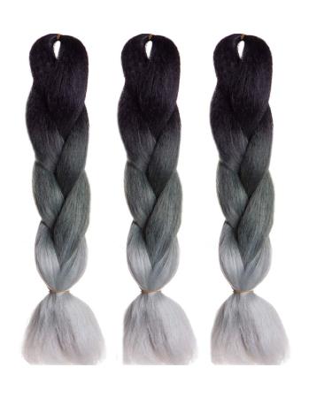 LDMY Jumbo Braiding Hair Extensions - 24Inch Synthetic Jumbo Braids for African Women | International Shipping - Buy Online on GoSupps.com