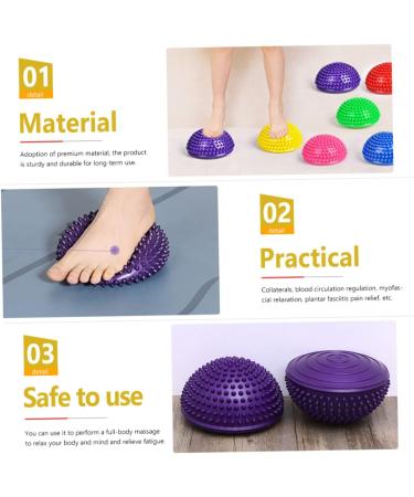 Gleavi 2-in-1 Durian Ball Neck & Foot Massager - Portable Muscle Relaxing Tool for Outdoor Use & Body Relaxation - Buy Online on GoSupps.com