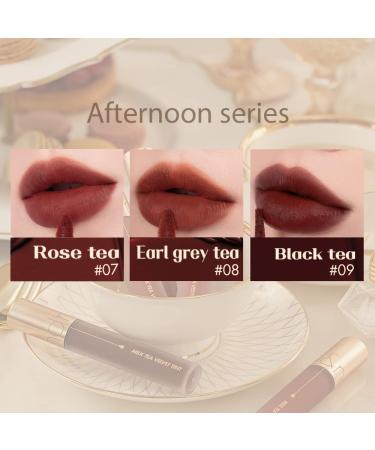 ROM&ND Milk Tea Velvet Tint 0.15oz (08 Earl Grey Tea) | MLBB Matte Liquid Lipstick | Super Stay Matte Ink | K-Beauty Cosmetics - Buy Online on GoSupps.com