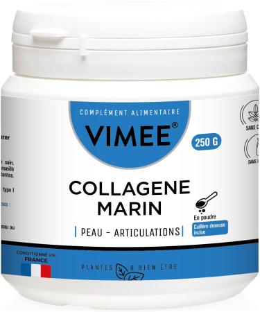 VIMEE - Marine Collagen Powder - 250g - Skin, Joints and Healing - Made in France