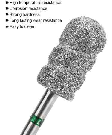 Stainless Steel Pedicure Foot Callus Sanding Polishing Head for Dead Skin Removal High Temperature Resistance Easy to Clean - Buy Online on GoSupps.com