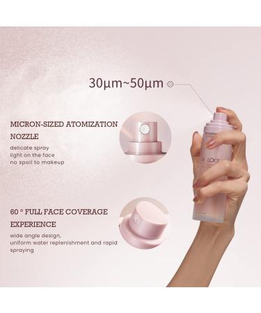 Fabloox Lightweight Setting Spray - Matte Finish Hydrating Makeup Setting Spray - Long Lasting Waterproof Mist - Vegan Formula - 3.38 Fl Oz - Buy Online on GoSupps.com