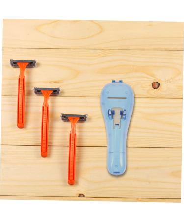 Minkissy 3 Series Box Razor Storage Travel Case for Men | Electrician Razor Etui & Organizer - Buy Online on GoSupps.com