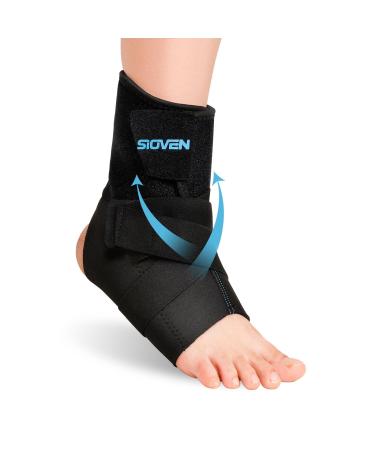 Ankle Brace for Sprained Ankle Ankle Support for Women & Men - Compression Ankle Sleeve for Stabilizing Tendonitis Sprains Achilles Basketball Running (Large)