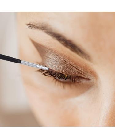 6-Piece Eyeliner Makeup Brush Set - Thin Eyeliner & Eyeshadow Brushes for Girls - Perfect for Cream & Liquid Makeup - High-Quality & Versatile - Buy Online on GoSupps.com