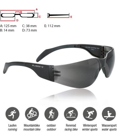 Swisseye Outbreak S Smoke Sports Glasses - Premium Eye Protection for Outdoor Activities - Buy Online on GoSupps.com