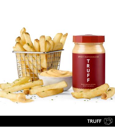 TRUFF Mayo Gourmet Black Truffle Mayonnaise Bundle - Original & Spicy Flavors | Organic Eggs, Sunflower Oil, Non-GMO, Gluten-Free | Savory Spread for Salads | Premium Box Included - Buy Online on GoSupps.com