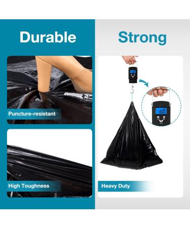 TRIPTIPS Portable Toilet Bags 40 Count Drawstring 8 Gallon Camping Toilet Bags Toilet Waste Bags Leak-Proof Toilet Liners Trash Bags for Camping Hiking Traveling 2 Roll *40 Counts - Buy Online on GoSupps.com