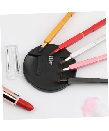 Buy High-Quality Red Lip Brush - Retractable Makeup Tool for Lipstick & Lip Gloss | Perfect for Travel - Buy Online on GoSupps.com