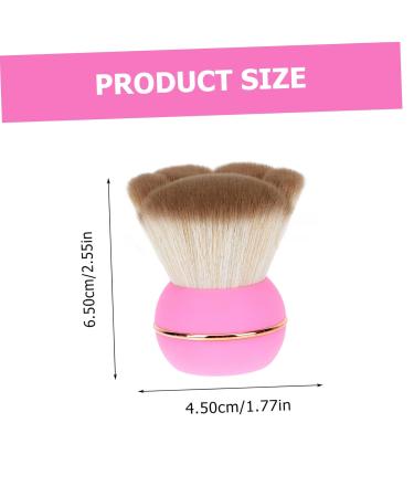 MAGICLULU Cat Paw Loose Powder Brush - Travel Friendly Makeup Tool for Foundation & Face Cosmetics - Soft Artificial Fiber Applicator - Buy Online on GoSupps.com