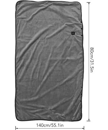 USB Heated Scarf - 3 Temperature Adjustable Electric Heating Blanket for Home | Soft & Comfortable - Buy Online on GoSupps.com