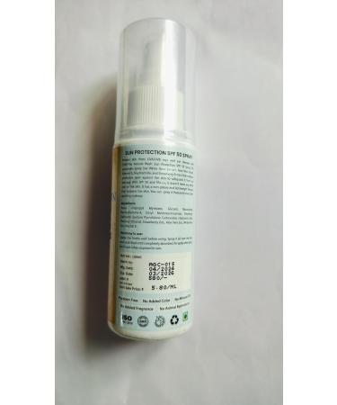 Sunscreen SPF 50 Spray with Niacinamide & White Rose | UVA/UVB Protection | PA+++ | 100 ml | International Shipping - Buy Online on GoSupps.com